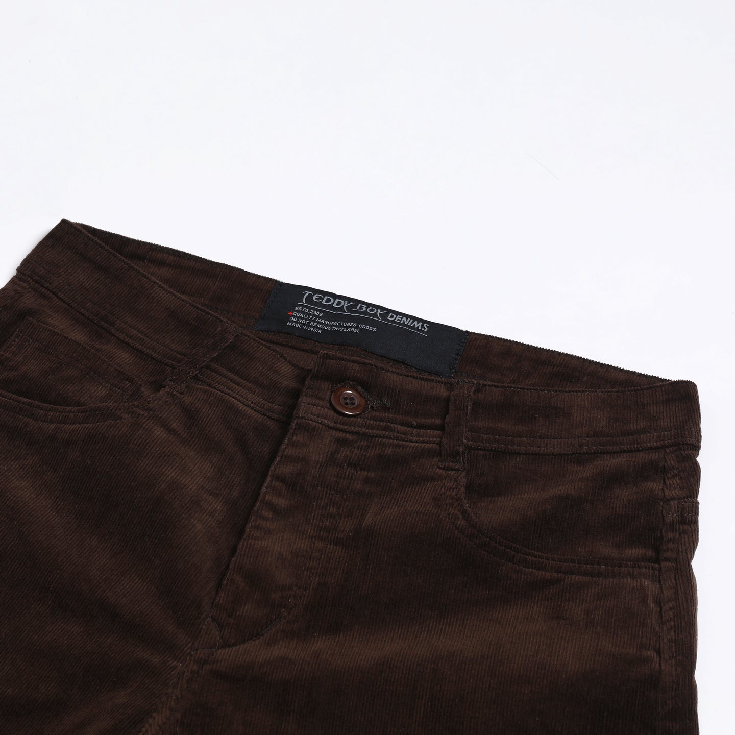 BRANDY COFFEE CORDUROY PANTS 4770-8
